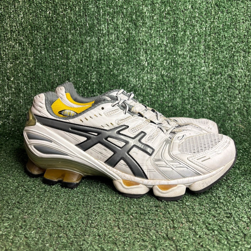 Asics Gel-Kinsei 2 TN749 Running Mesh Athletic Sporty Sneaker White Mens Size 10
